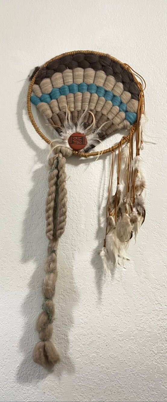 AWESOME VINTAGE NATIVE AMERICAN DREAMCATCHER NATIVE SOUTHWESTERN